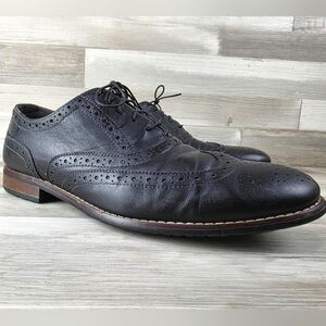 Nunn Bush Wingtip Padded Tongue Lace-up Leather Oxford Mens Size 11